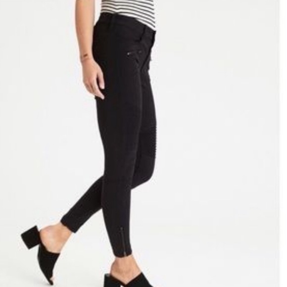 American Eagle Outfitters Pants - NWOT American Eagle Super High Rise Black Jegging